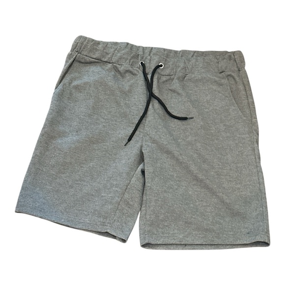 Arthur Beale Men’s Drawstring Shorts Gray XL – New Without Tag, Cotton Blend - Picture 2 of 7